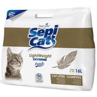 Sepicat Extreme Light Fresh Scent Baby Powder 16L For Cats With Sensitive Feet