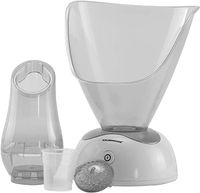 Olsenmark Facial Steamer With Inhaler, OMFS4042, 130W, 40 ML, Clear and White, OMFS4042