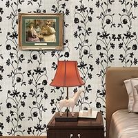 Floral Wallpaper Peel and Stick Wall Sticker European French Vintage Broken Flower Removable Contact Paper for Nursery Decorations 17.72inx74.78in Lightinthebox - thumbnail