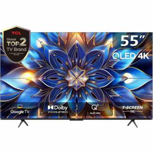 TCL 55 Inch 4K QLED Google Smart LED TV -55T7B