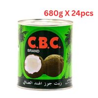 CBC Pure White Coconut Oil - 680g Pack of 24 - thumbnail