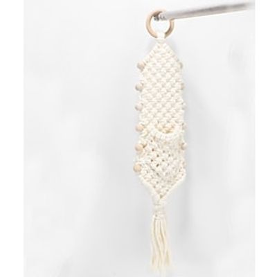 Ruffian Art Woven Macrame Wall Tapestry Bohemian Boho Art Decor Hanging Wedding Backdrop Home Bedroom Living Room Decoration Nordic Handmade Tassel Cotton miniinthebox
