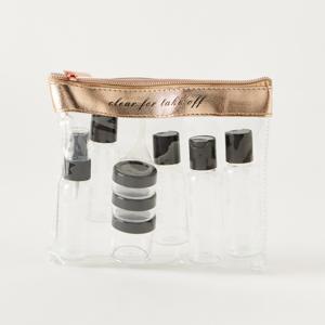 Findz 9-Piece Bottle Set with Zipper Pouch
