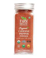 Farm Organic Cayenne Pepper Powder 60g