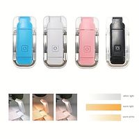 USB Rechargeable Book Reading Light LED Eye Care Clip On Book Light For Reading In Bed Portable Bookmark Light Lightinthebox - thumbnail