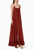 Karolina Cotton Maxi Dress - thumbnail