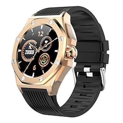 Kumi GW20 Mannen Vrouwen Smart Horloge Business Smartwatch Sport Roestvrij Staal Siliconen Band Smart Horloge Waterdicht Lightinthebox