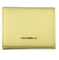 Coccinelle Yellow Leather Wallet - CO-29258