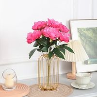 1pc Home Wedding Valentine'S Day Decorative Bouquet Simulating Peony Tree Suitable For Holiday Parties Commercial Centers Offices Restaurants And Courtyards Decoration. miniinthebox