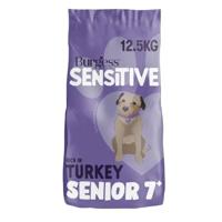 Burgess Sensitive Senior Turkey Dry Dog Food Turkey 12.5Kg