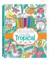 Hinkler Kaleidoscope Coloring Totally Tropical Marker Kit