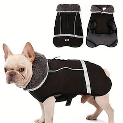 Waterproof Windproof Dog Cold Coats Warm Dog Jackets Pet ColdWeather Clothes For Small Large Medium Dogs Outdoor IndoorActivities- Reflective Retro Style Dog Vest Lightinthebox Waterproof Windproof Dog Cold Coats Warm Dog Jackets Pet ColdWeather Clothes For Small Large Medium Dogs Outdoor IndoorActivities- Reflective Retro Style Dog Vest Lightinthebox