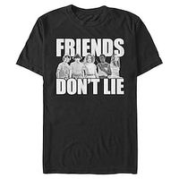 Inspired by Stranger Things Eleven Friends Don't Lie T-shirt Back To School 100% Polyester Anime Classic Harajuku Kawaii T shirt For Unisex miniinthebox - thumbnail