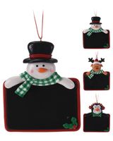 Homesmiths Christmas Hang Deco Blackboard 3 Assorted Design 1 Piece