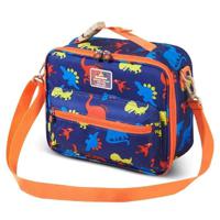 Sunveno Lunch Bag With Shoulder Strap - Dino Blue