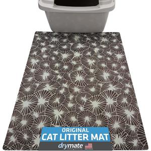 Drymate Cat Litter Mat Kahopo Grey 20 x 28 inch/ 51cm x 71 cm