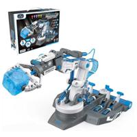 Little Story DIY Hydraulic Power Principle based 3-In-1 Mechanical-Robotic Arm Toy 220 Pcs STEM Series - Grey LS_HYRA_GY