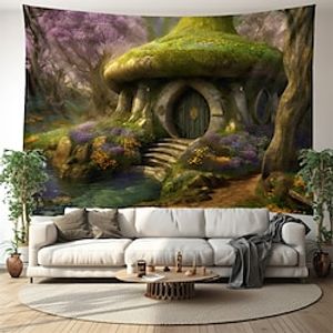 Dream Tree House Hanging Tapestry Wall Art Large Tapestry Mural Decor Photograph Backdrop Blanket Curtain Home Bedroom Living Room Decoration Lightinthebox