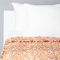 Animal Print Flannel Blanket - 220x200 cms - thumbnail