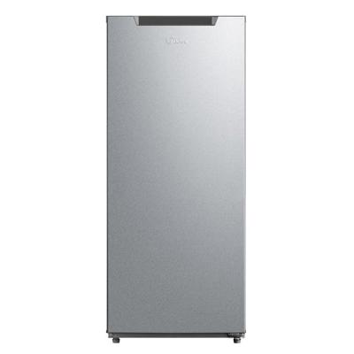 Midea 268L Gross Capacity Single Door Refrigerator, Semi Auto Defrosting, Tempered Glass, Inverter Quattro Fridge, Silver - MDRD268FEE50AE