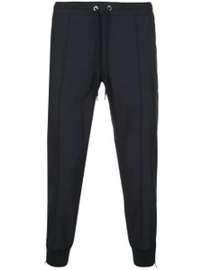 Moncler front pleat track pants - Black