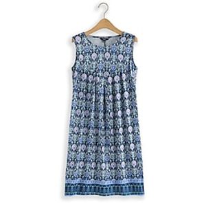 Women's Casual Dress Tank Dress Floral Print Crew Neck Mini Dress Streetwear Street Holiday Sleeveless Regular Fit Navy Blue Summer Spring S M L XL XXL Lightinthebox