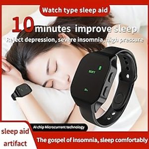 New Ems Intelligent Sleep Device Fast Sleep Rest Hypnosis Insomnia Artifact Wristband Watch Microcurrent Sleep Aid Instrument Lightinthebox