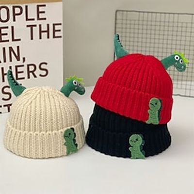 Kids Unisex Active School / Daily Solid Color Ruched Cotton Hats  Caps Black / Yellow / Pink One-Size miniinthebox