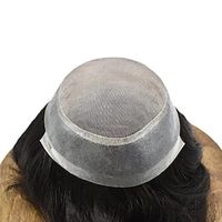 6 Inches Men's Capillary Prosthesis Durable Human Hair Mono Toupee Wig for Men 5X7 5X8 6X8 6X9 7X9 8X10 Lightinthebox - thumbnail