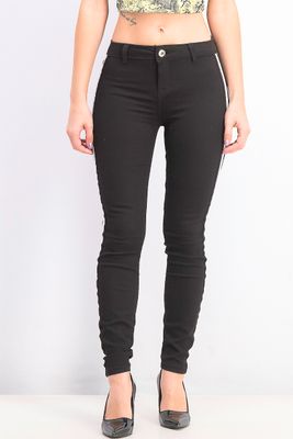 Womens Skinny Medium Rise Jeans Black Womens Skinny Medium Rise Jeans Black