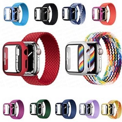 Solo Loop Compatible with Apple Watch band 38mm 40mm 41mm 42mm 44mm 45mm with Case Elastic Stretchy Fabric Nylon Strap Replacement Wristband for iwatch Series 8 7 6 5 4 3 2 1 SE Lightinthebox