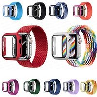 Solo Loop Compatible with Apple Watch band 38mm 40mm 41mm 42mm 44mm 45mm with Case Elastic Stretchy Fabric Nylon Strap Replacement Wristband for iwatch Series 8 7 6 5 4 3 2 1 SE Lightinthebox - thumbnail