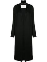 Adam Lippes cashmere midi coat - Black - thumbnail