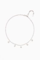White-Gold and Diamond Rock Necklace White-Gold and Diamond Rock Necklace