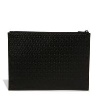 Monogram leather pouch Monogram leather pouch