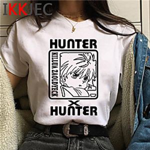 Inspired by Hunter X Hunter Killua Zoldyck Cosplay Costume T-shirt Polyester  Cotton Blend Print Harajuku Graphic Kawaii T-shirt For Women's  Men's Lightinthebox