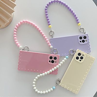 Phone Case For Apple Back Cover iPhone 12 Pro Max 11 SE 2020 X XR XS Max Shockproof Dustproof Solid Colored TPU miniinthebox