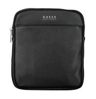 Guess Jeans Sleek Men's Black Shoulder Bag - GU-23590