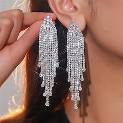 Women's Stud Earrings Drop Earrings Hoop Earrings Retro Drop Vintage Stylish Simple Luxury Elegant Earrings Jewelry Silver For Wedding Party Holiday Engagement Prom 1 Pair Lightinthebox Women's Stud Earrings Drop Earrings Hoop Earrings Retro Drop Vintage Stylish Simple Luxury Elegant Earrings Jewelry Silver For Wedding Party Holiday Engagement Prom 1 Pair Lightinthebox