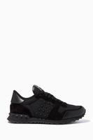 Valentino Garavani Rockrunner Sneakers in Leather & Suede - thumbnail