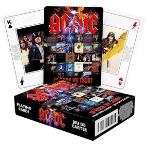 Aquarius AC/DC In Rock We Trust Playing Cards