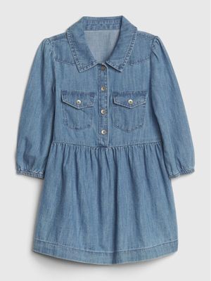 Toddler Denim Western Dress Toddler Denim Western Dress