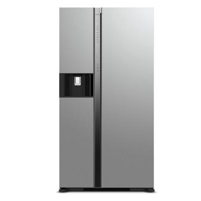 Hitachi 700L Gross, Side by Side 2 Door Refrigerator Silver - RSX700GPUK04GS