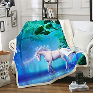 Multifunctional Blankets, Plants  Animal Polyester Warmer Comfy Blankets Lightinthebox