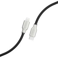 Levelo USB-C to MFi Lightning Cable 1.1m - Black - thumbnail