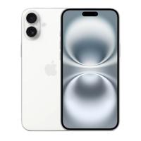 Apple iPhone 16 Plus, 128GB, 8GB, 6.7 Inch, White, One Esim & One Physical Sim, Apple Warranty, (International)