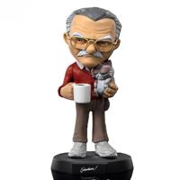 Iron Studios Stan Lee With Grumpy Cat Minico Figure