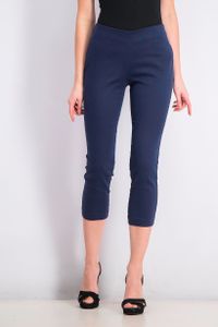 Womens Petite Chelsea Stretch Twill Cropped Pants  Intrepid Blue