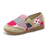 Colorful Cloth Woven Flats