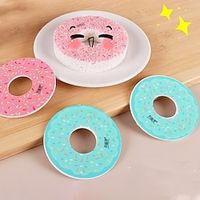 Dishwashing Sponge Wiping Donuts Wood Pulp Cotton Kitchen Cleaning Dishwashing Brush Pot Sponge Block Compressed Wood Pulp Sponge Lightinthebox - thumbnail